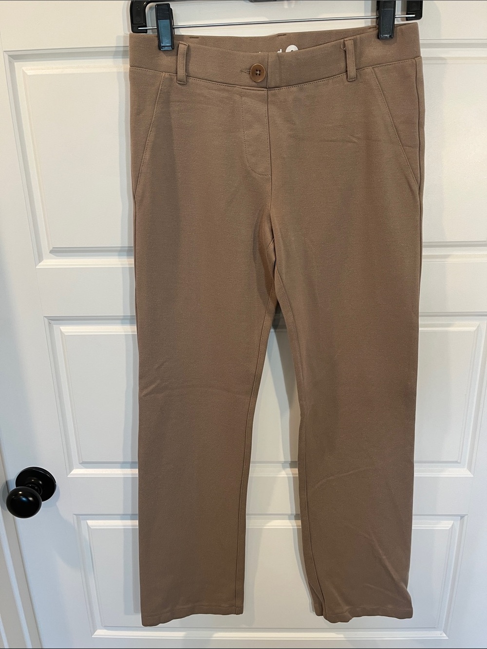 Betabrand tan pants small